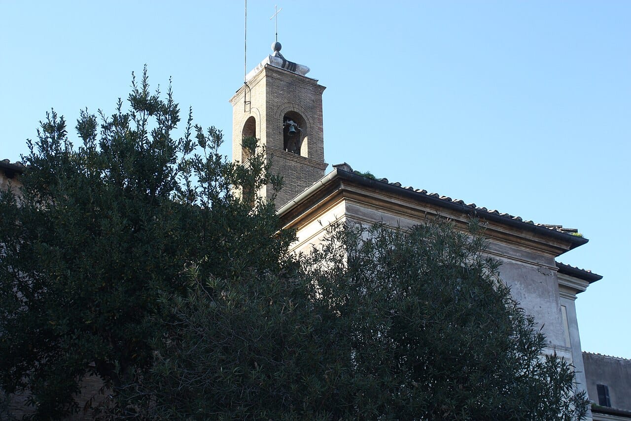 Church of Sant Onofrio al Gianicolo on the Janiculum hill in Rome.